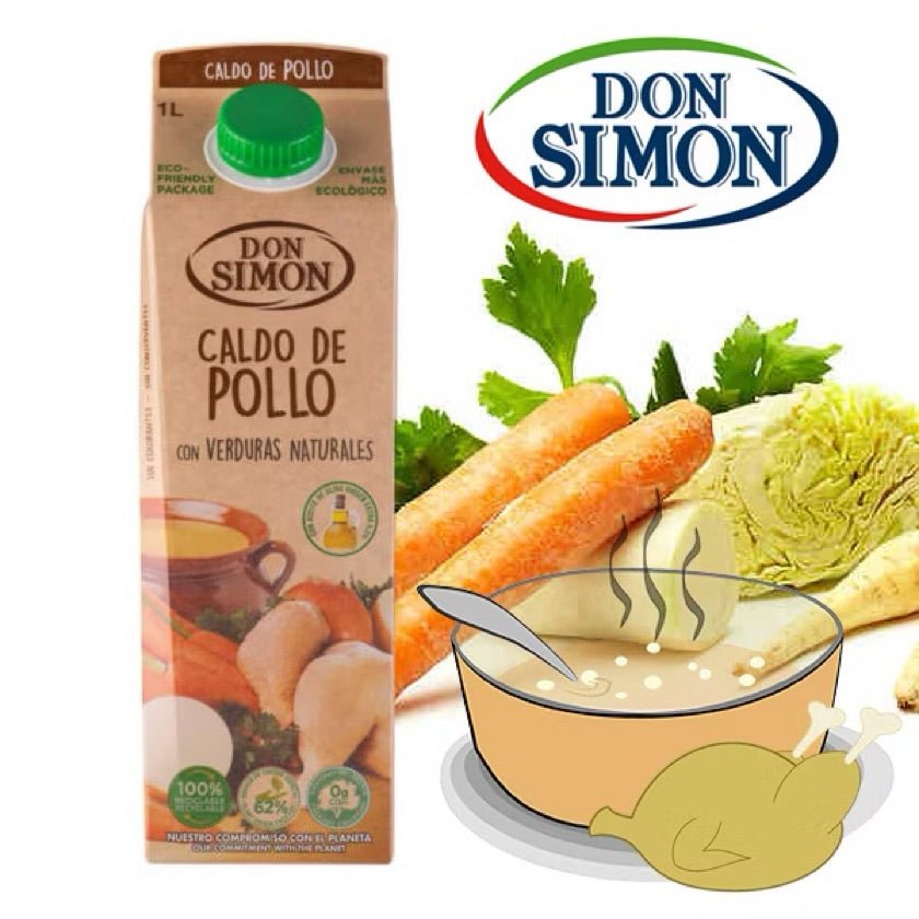 Chicken and Vegetable Broth 1 Liter