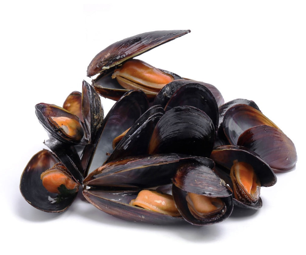 Moules du Pacifique Cooked Chilean Mussels (Frozen) 1Kg