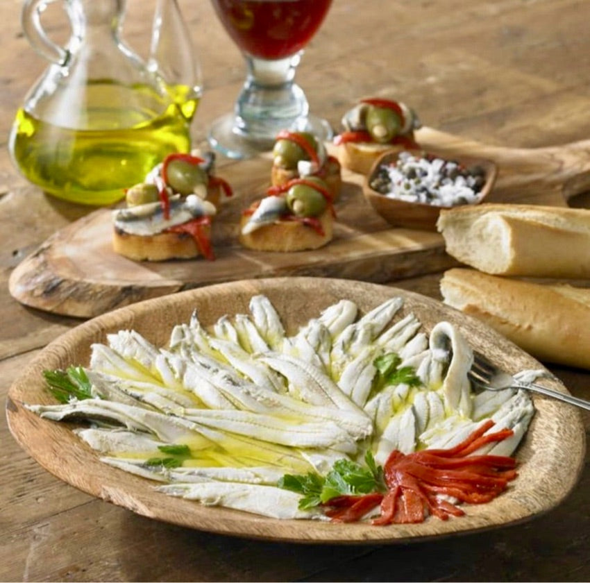 White Anchovies Marinated in Extra Virgin Olive Oil 100g 西班牙橄欖油油浸鳳尾魚