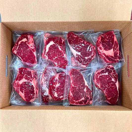 ~2Kg 8X 250g (~5%) A+ Grass Fed Black Angus Ribeye Frozen