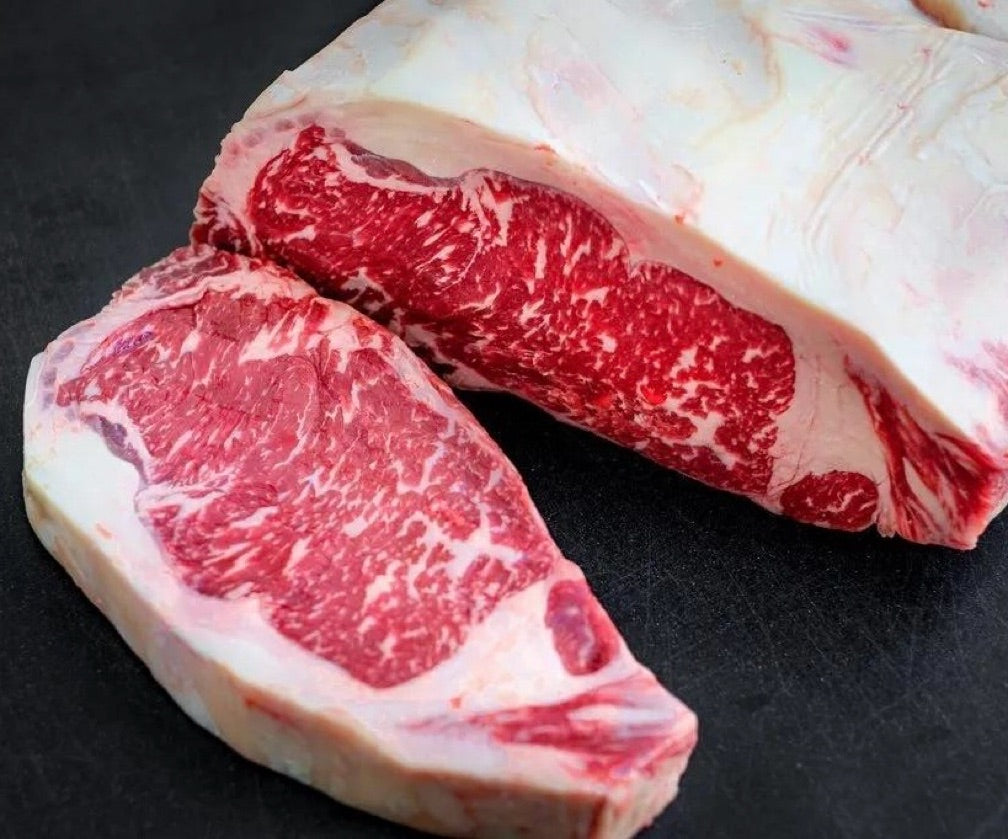 M7 Grain Fed Full Blood Pure Breed Wagyu Striploin 250g Australian Frozen