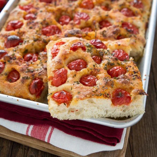 Focaccia Cherry Tomatoes